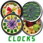 Unique Wall Clocks Here Now!